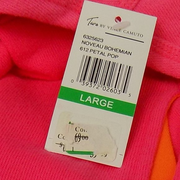 Two by Vince Camuto Noveau Bohemian Sweatshirt L - Picture 7 of 8